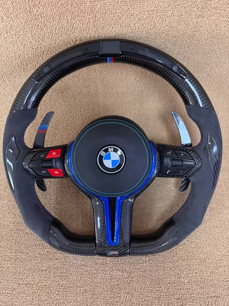 Volante BMW M3 Carbon Blue Alcantara