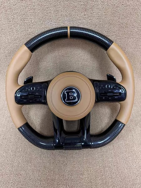 Volante Mercedes-Brabus Beige Carbon Edition