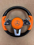 Volante Mercedes-Benz Orange Piano Black
