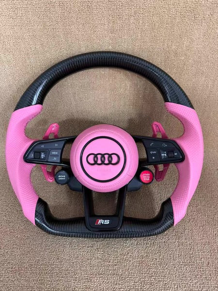 Volante Audi RS Pink Carbon Edition